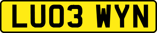 LU03WYN