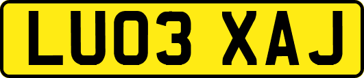 LU03XAJ