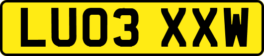 LU03XXW