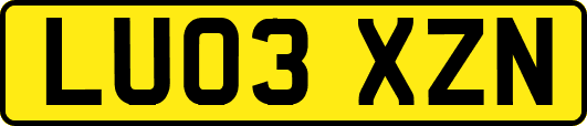 LU03XZN
