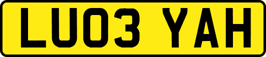 LU03YAH