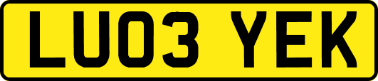 LU03YEK