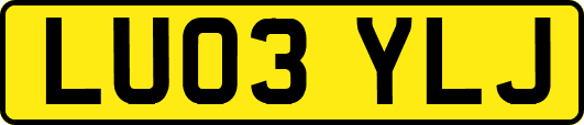 LU03YLJ