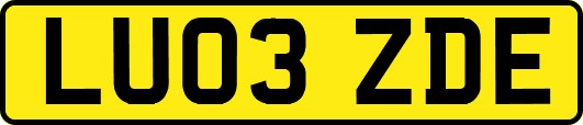 LU03ZDE
