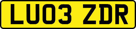 LU03ZDR