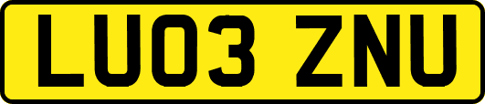 LU03ZNU
