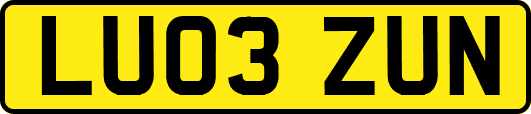 LU03ZUN
