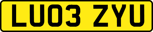 LU03ZYU