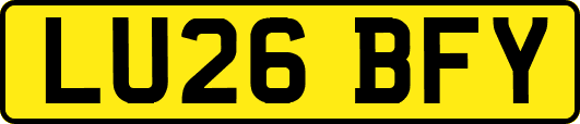 LU26BFY