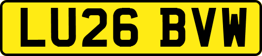 LU26BVW