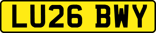 LU26BWY