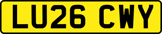 LU26CWY