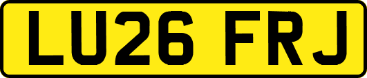 LU26FRJ
