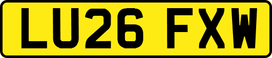 LU26FXW