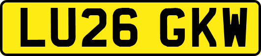 LU26GKW