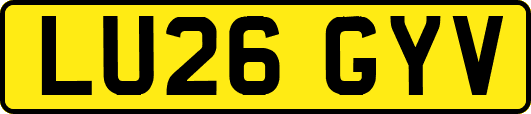 LU26GYV