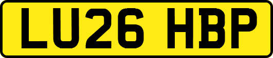 LU26HBP