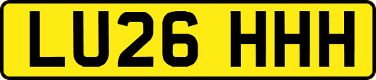 LU26HHH