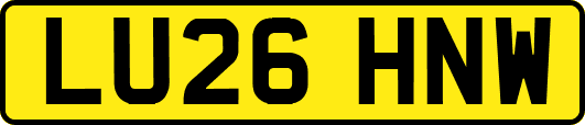 LU26HNW