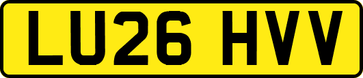 LU26HVV