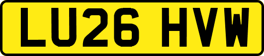 LU26HVW