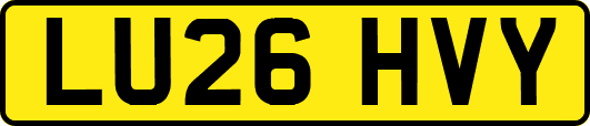 LU26HVY
