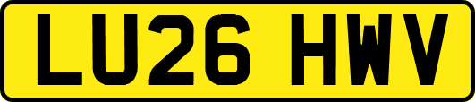 LU26HWV