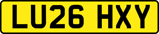 LU26HXY