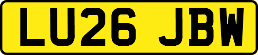 LU26JBW