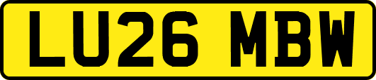 LU26MBW
