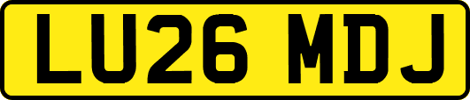 LU26MDJ