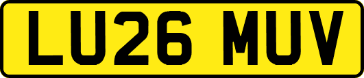LU26MUV