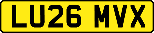 LU26MVX