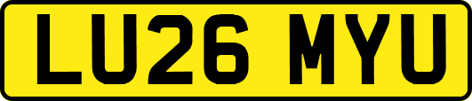 LU26MYU