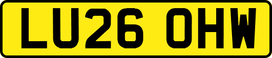LU26OHW