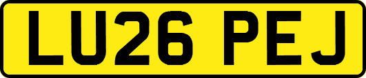 LU26PEJ