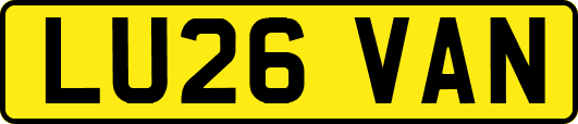 LU26VAN