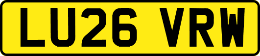 LU26VRW
