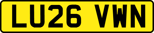 LU26VWN