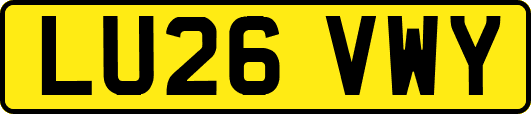 LU26VWY