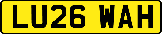 LU26WAH