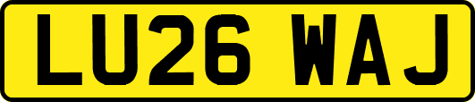 LU26WAJ