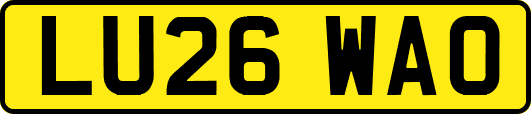 LU26WAO