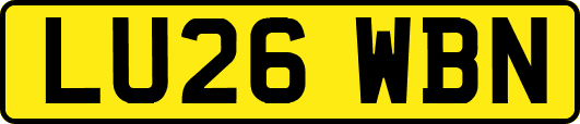 LU26WBN