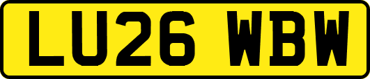 LU26WBW