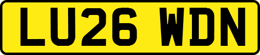 LU26WDN