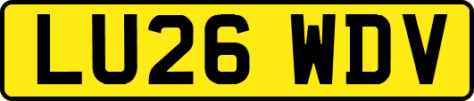 LU26WDV