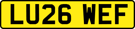LU26WEF