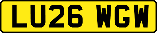 LU26WGW