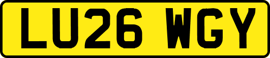 LU26WGY